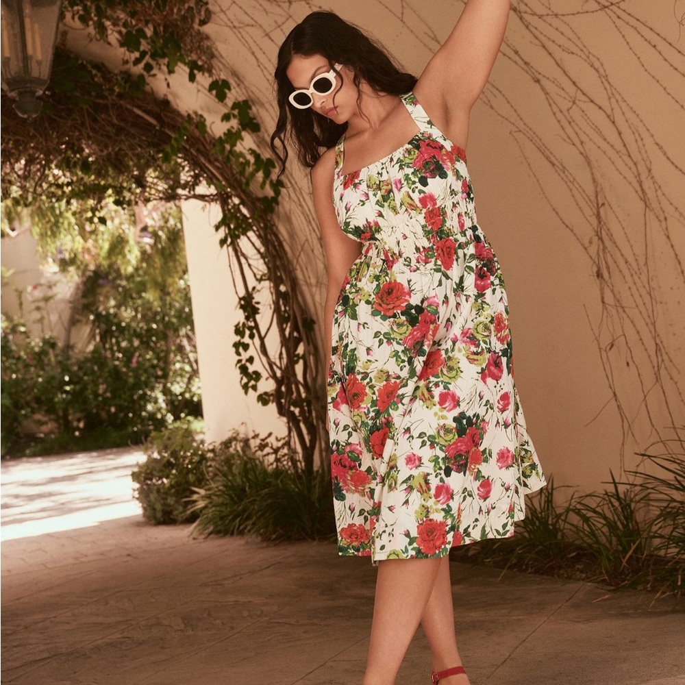 By Anthropologie Corset midi Dress - 18W plus size